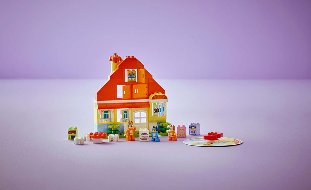 LEGO DUPLO Bluey's Family House with Memory Game | 10459