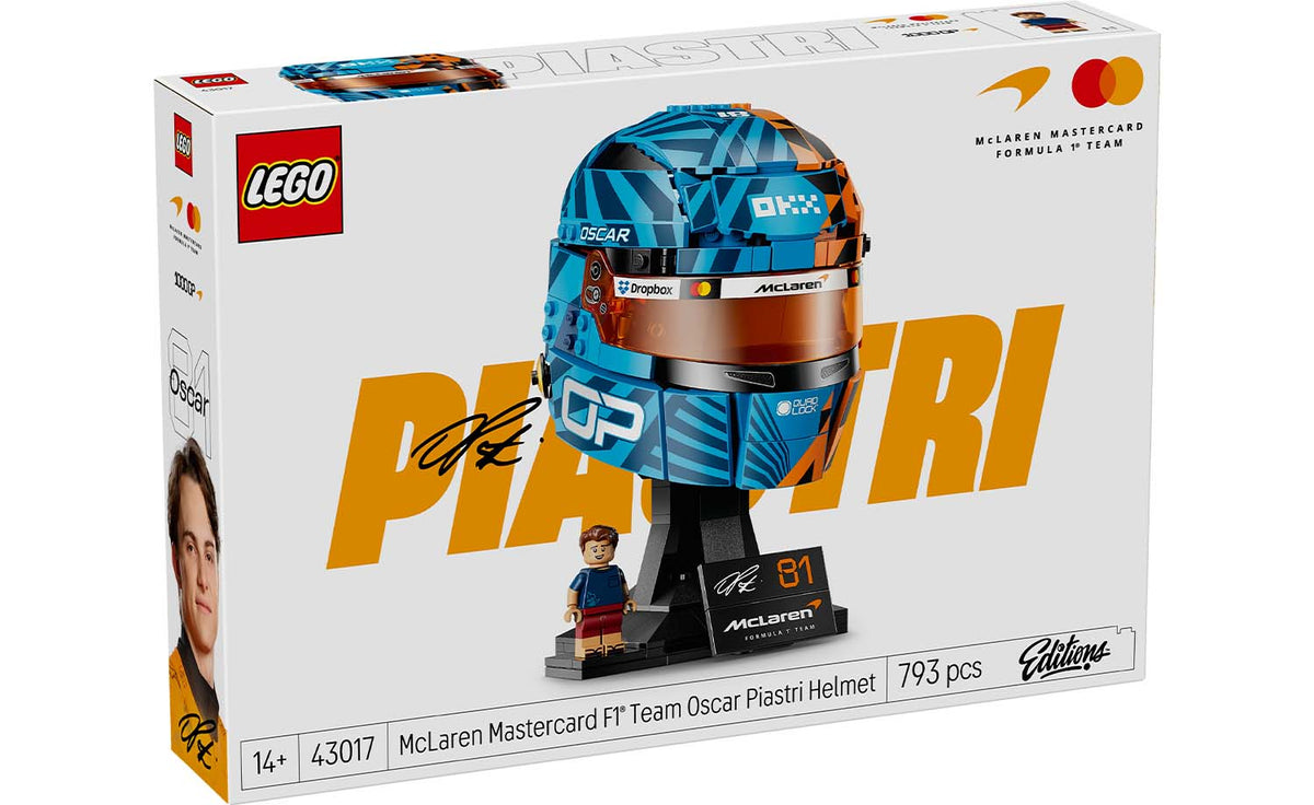 LEGO Editions McLaren Mastercard F1 Team Oscar Piastri Helmet | 43017