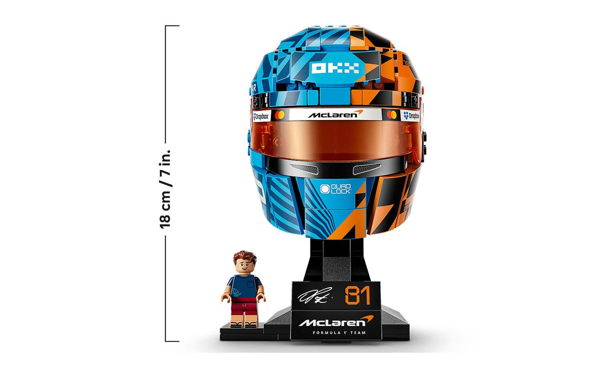 LEGO Editions McLaren Mastercard F1 Team Oscar Piastri Helmet | 43017