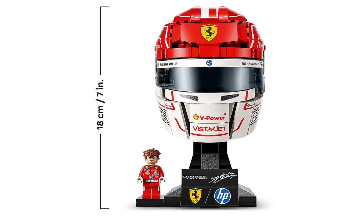 LEGO Editions Scuderia Ferrari HP Charles Leclerc Helmet | 43014