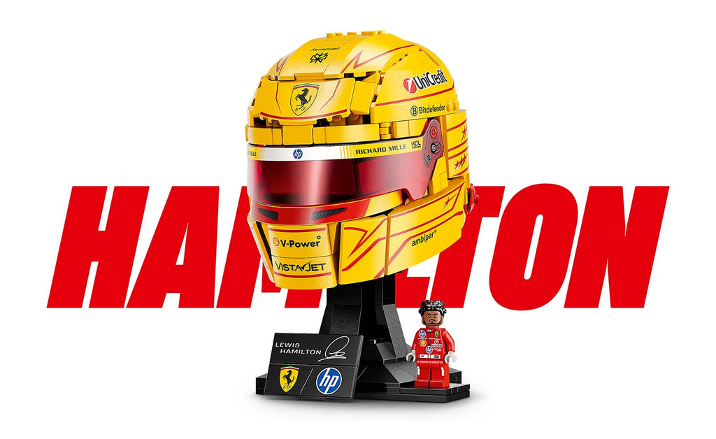 LEGO Editions Scuderia Ferrari HP Lewis Hamilton Helmet | 43022