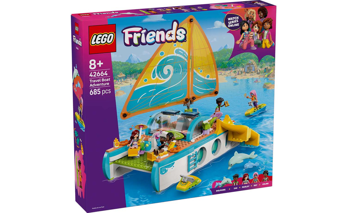 LEGO Friends Travel Boat Adventure | 42664
