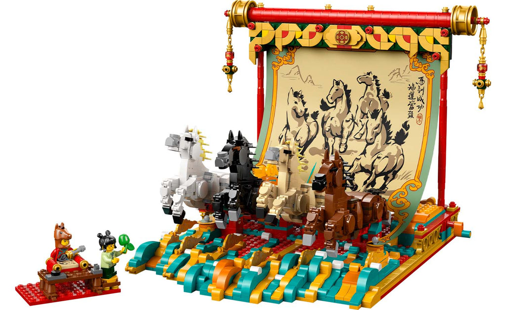 LEGO Iconic Galloping Horses Canvas | 80119