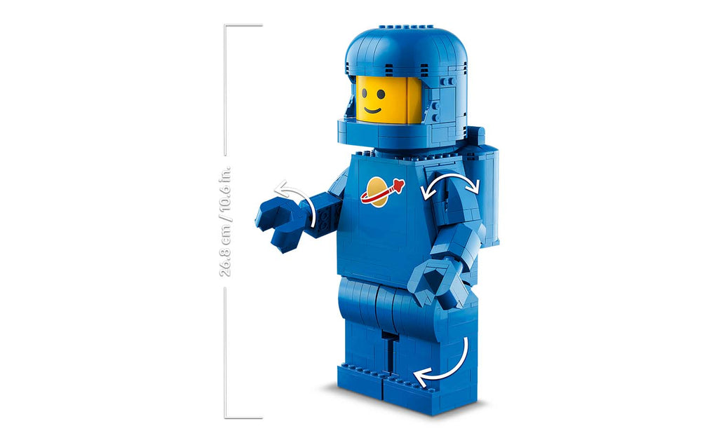 LEGO Iconic Scaled-Up Blue Astronaut Minifigure | 40921