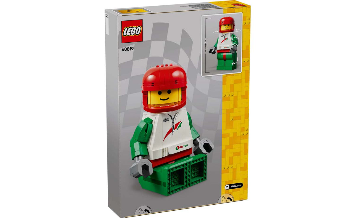 LEGO Iconic Scaled-Up Racing Driver Minifigure | 40819