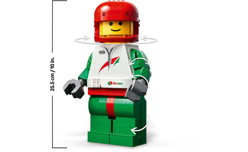 LEGO Iconic Scaled-Up Racing Driver Minifigure | 40819