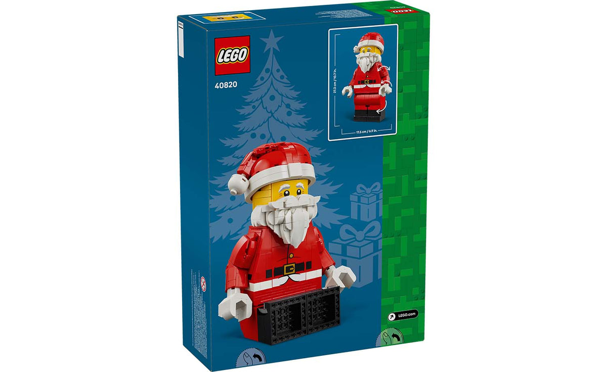 LEGO Iconic Up-Scaled Santa Minifigure | 40820