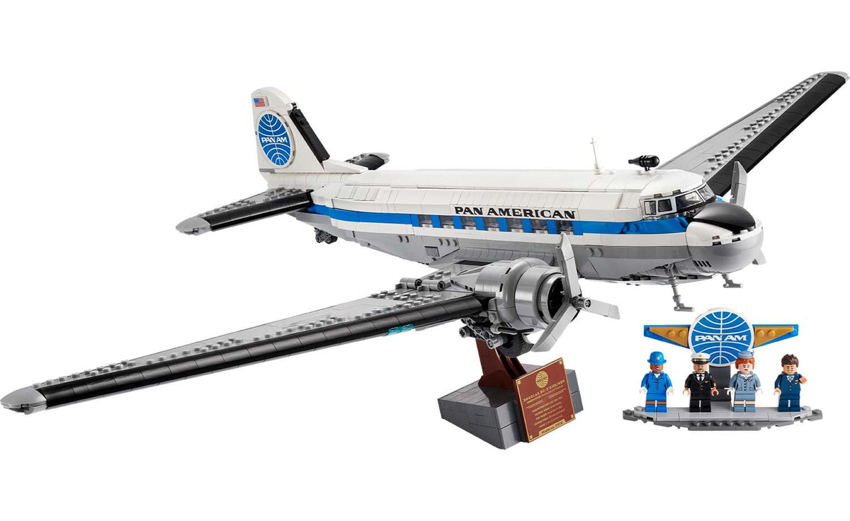 LEGO Icons Douglas DC-3 PAN AM Airliner | 11378