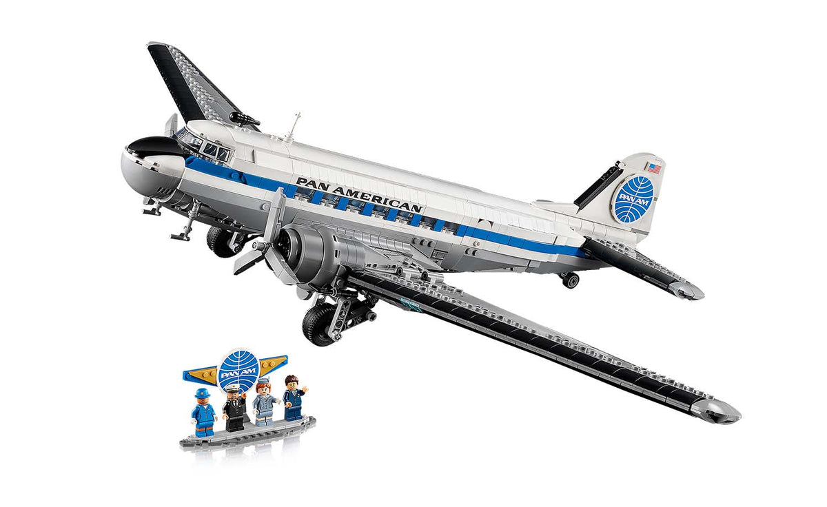 LEGO Icons Douglas DC-3 PAN AM Airliner | 11378