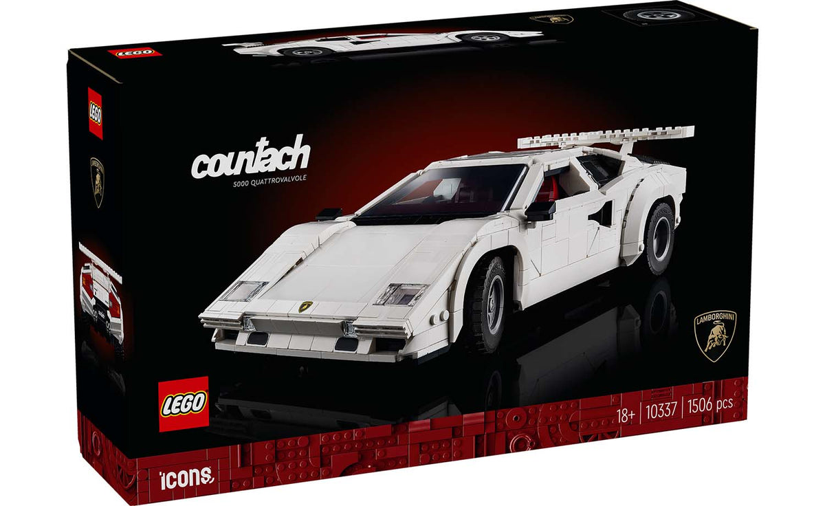 LEGO Icons Lamborghini Countach 5000 Quattrovalvole | 10337
