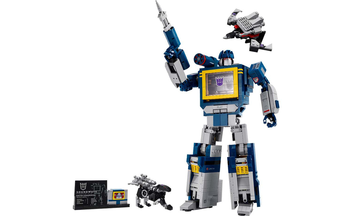 LEGO Icons Transformers: Soundwave | 10358