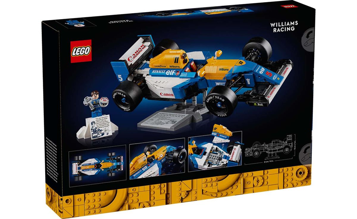 LEGO Icons Williams Racing FW14B & Nigel Mansell | 10353