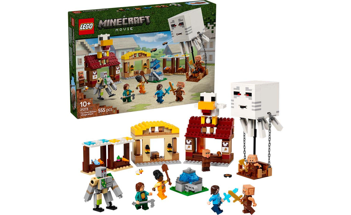 LEGO Minecraft The Ghast Balloon Village Attack | 21273