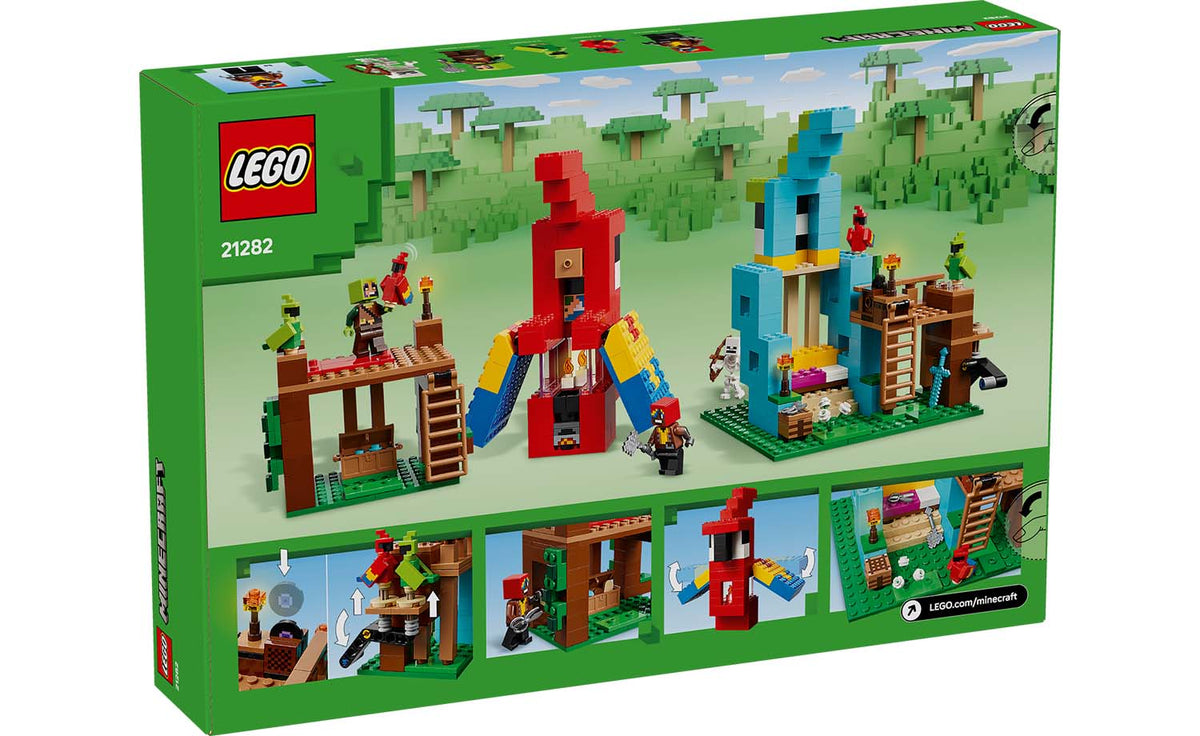 LEGO Minecraft The Parrot Houses | 21282