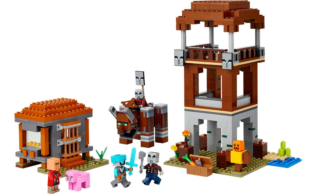 LEGO Minecraft The Pillager Outpost and Ravager | 21278
