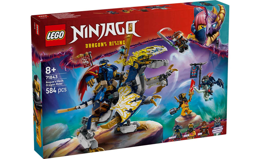 LEGO NINJAGO Rogue's Mech Dragon Rider | 71843