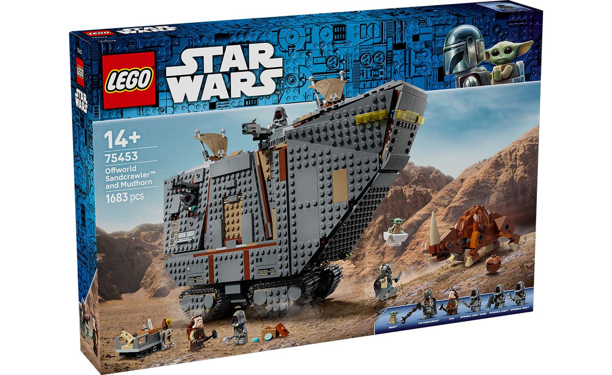 LEGO Star Wars Offworld Sandcrawler and Mudhorn | 75453