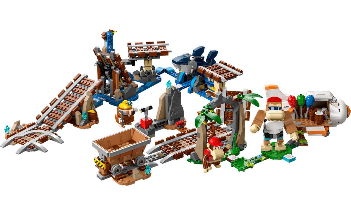 LEGO Super Mario Diddy Kong's Mine Cart Ride Expansion Set | 71425