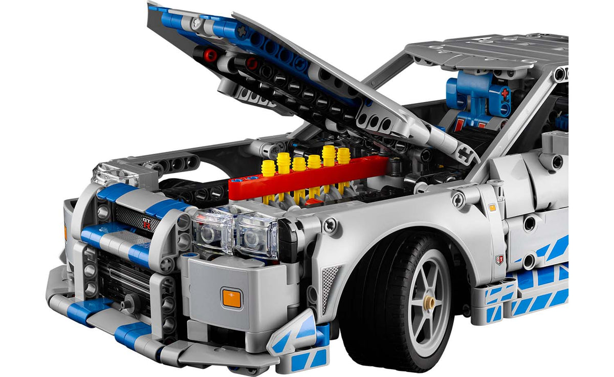 LEGO Technic 2 Fast 2 Furious Nissan Skyline GT-R (R34) Car | 42210