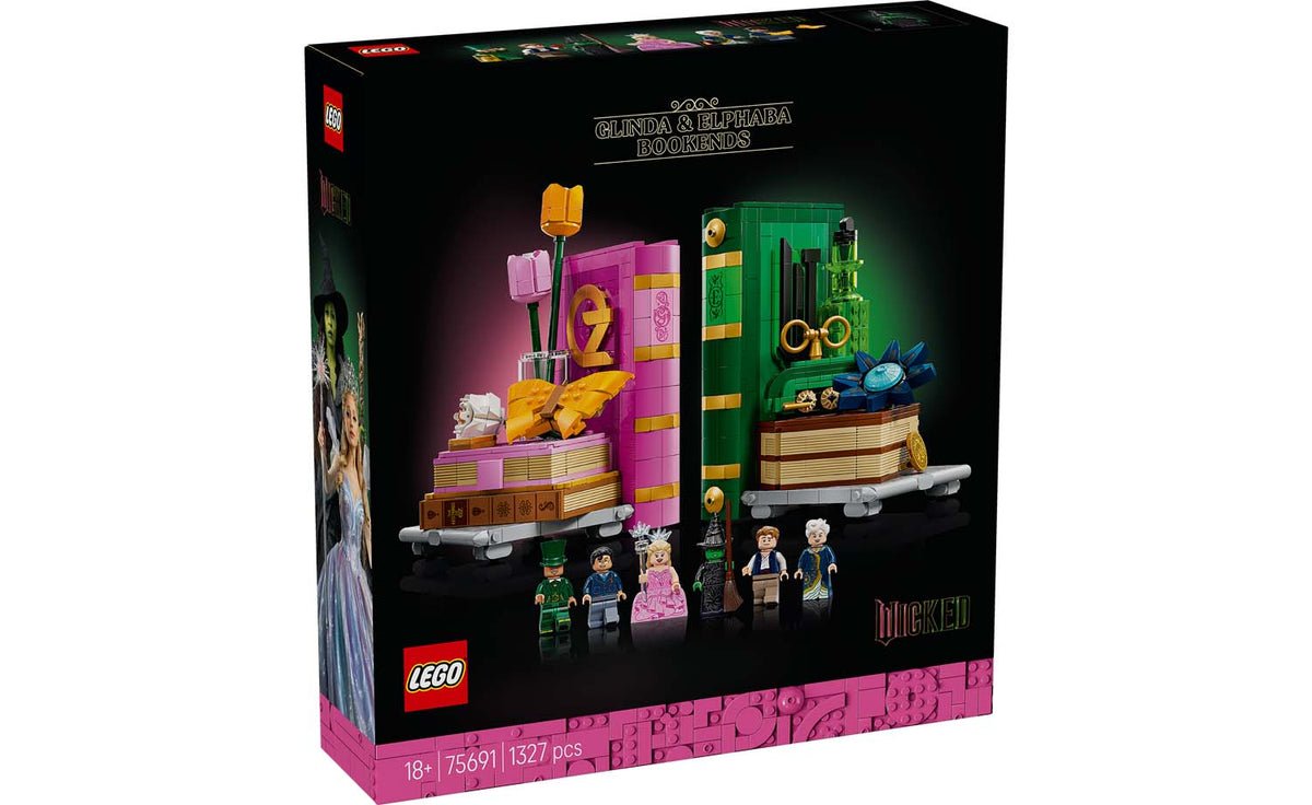 LEGO Wicked Glinda & Elphaba Bookends | 75691