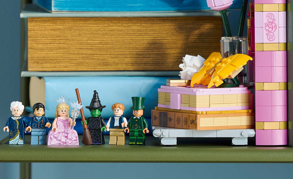 LEGO Wicked Glinda & Elphaba Bookends | 75691